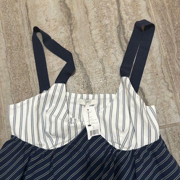 NWT JOIE MARJIE TOP  in Dark Navy Porcelain Small - Picture 4 of 14